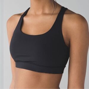 lululemon athletica Black Sports Bra